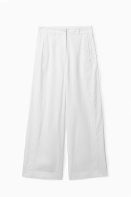 Wide Leg Linen Trousers from COS