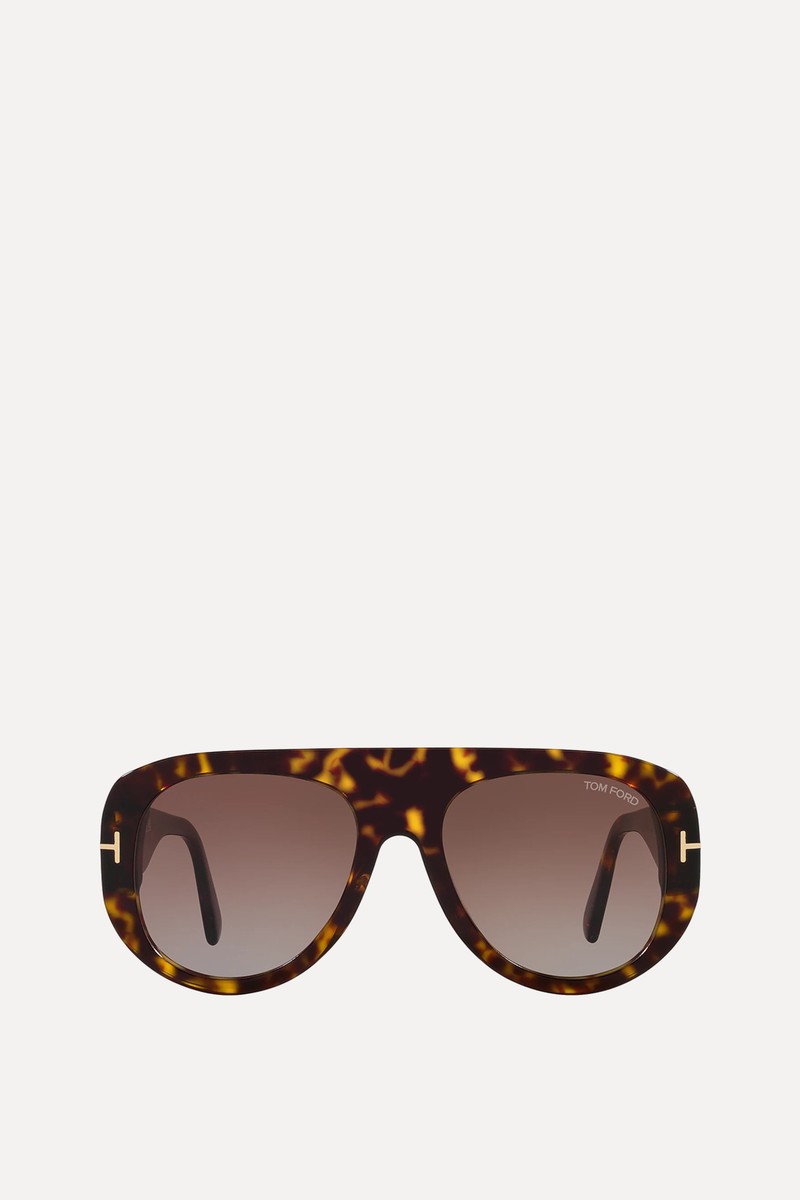 Cecil Pilot-Frame Acetate Sunglasses from Tom Ford
