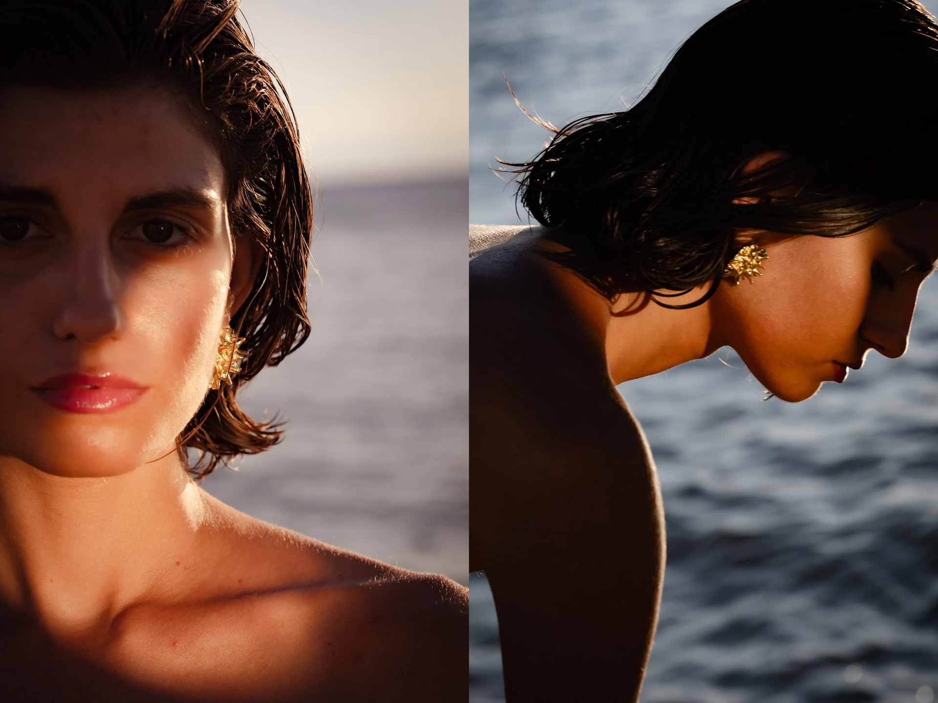 Sea Urchin Earrings from YSSO
