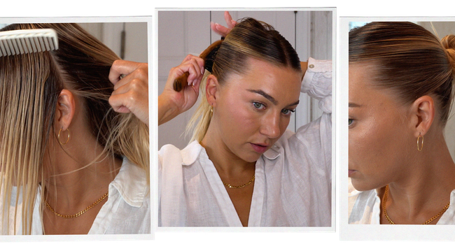 How To Do A Slick Back Bun 