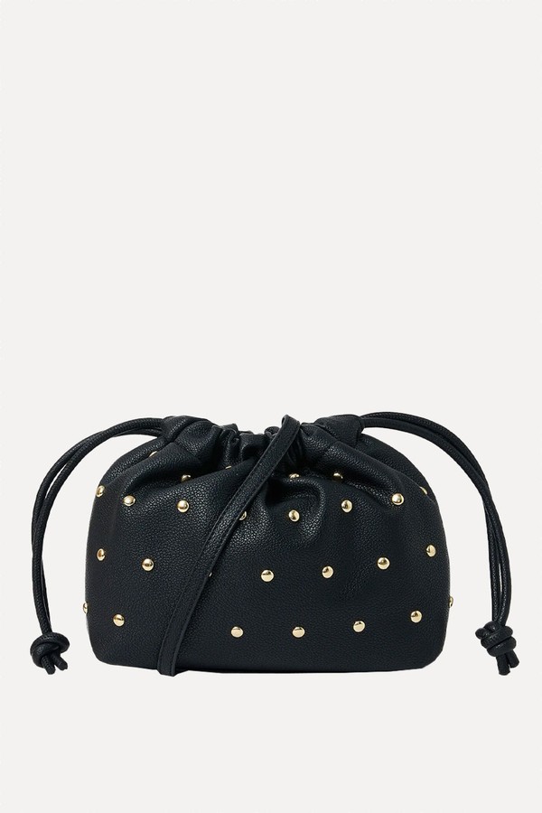 Studded Bucket Bag from Accessorize
