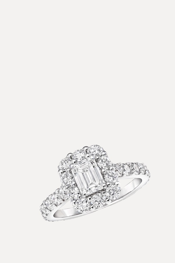 Icon Emerald Cut Diamond Engagement Ring