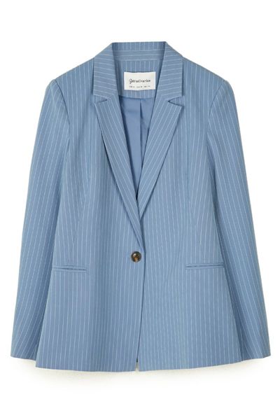 Pinstriped Blazer from Stradivarius