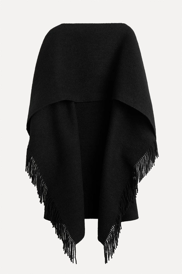 Fringed Poncho  from Toteme