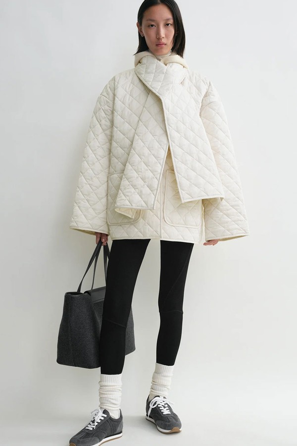 Quilted Scarf Jacket from Toteme