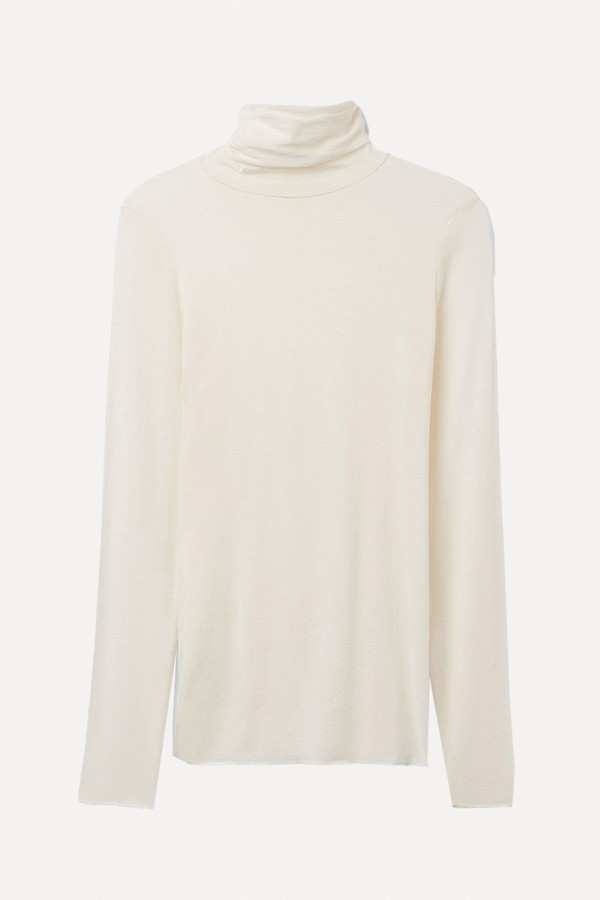 Modal Cashmere Ultralight High-Neck Top from Intimissimi