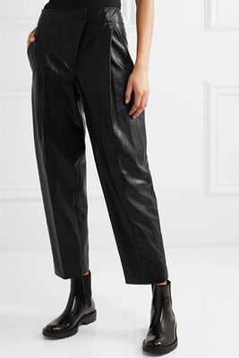 Faux Leather Trousers from Cédric Charlier