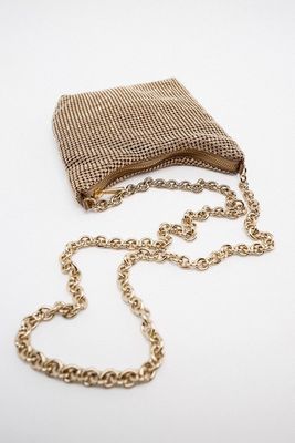 Rhinestone Crossbody Bag, £29.99 | Zara