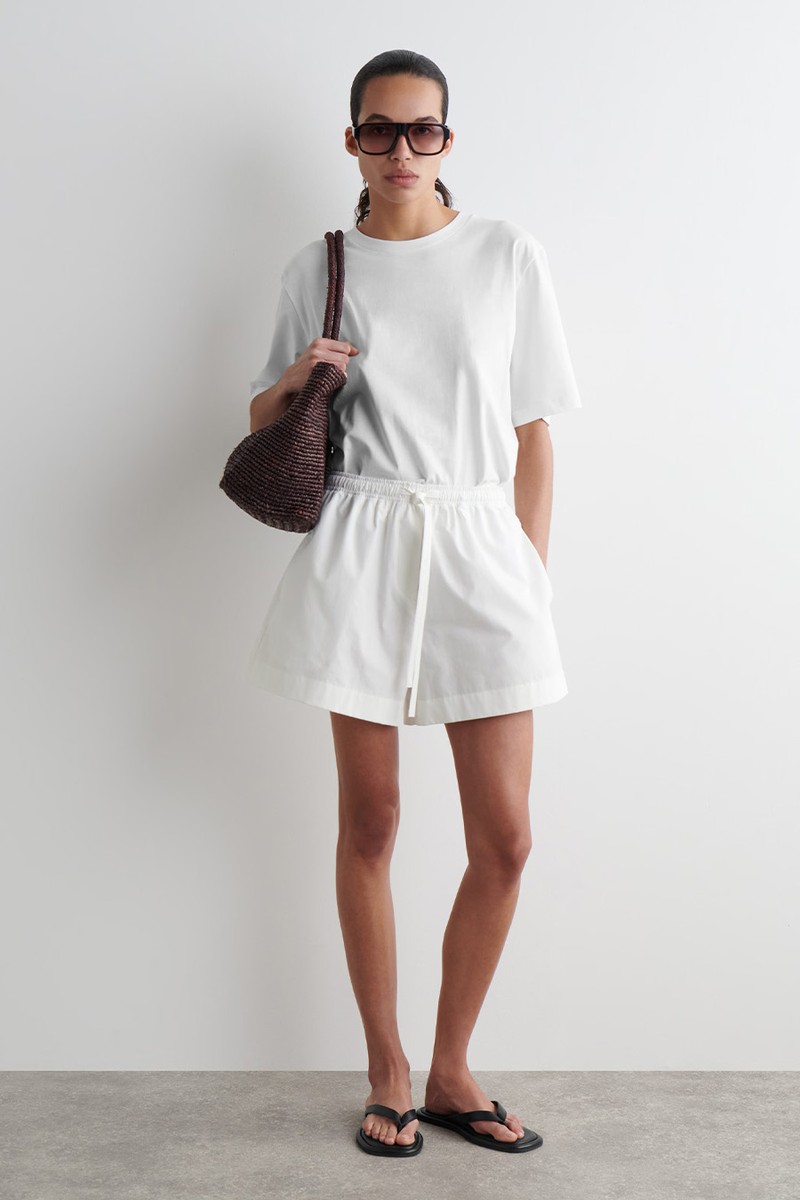 Drawstring Cotton Shorts from COS