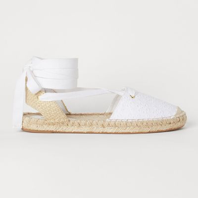 Espadrilles with Lacing from H&M