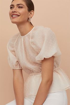 Organza Blouse from H&M
