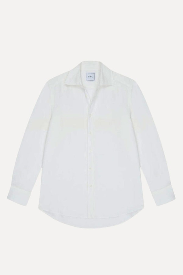 The Boyfriend Shirt from With nothing underneath