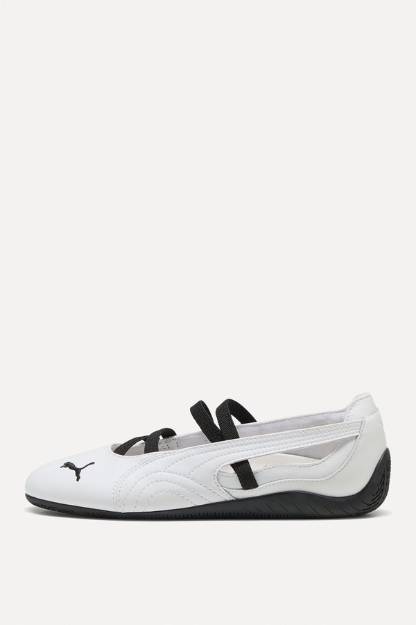 Speedcat Ballet Flats In White