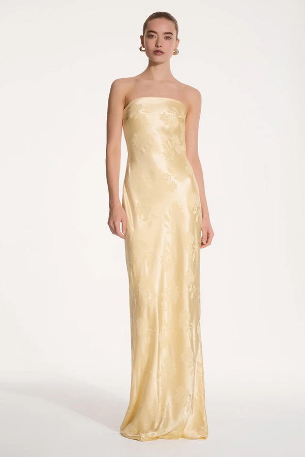 Amdra Flora Jacquard Maxi Dress from OMNES