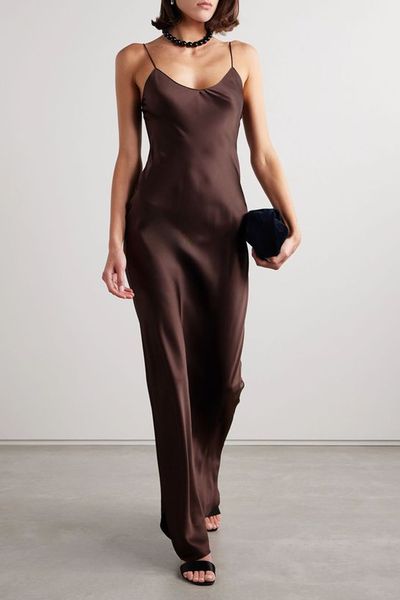 Cami Silk-Satin Gown from Nili Lotan