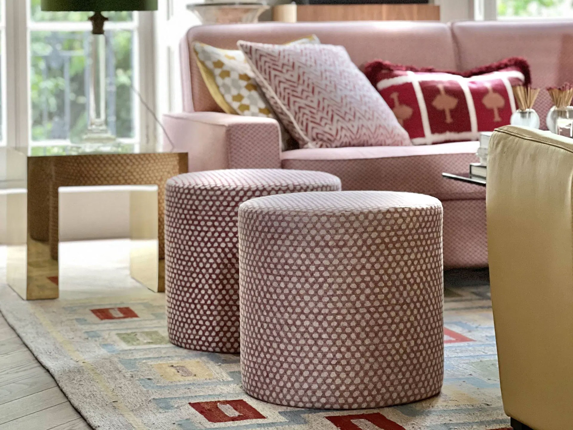 Bespoke Pouffe from Village London