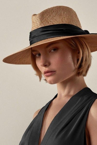 Straw Hat from Dilara Latrous