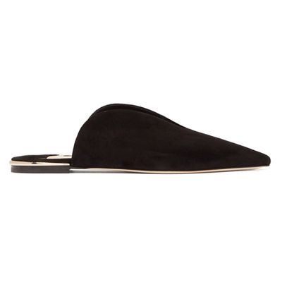 Suede Backless Loafers from Jimmy Choo