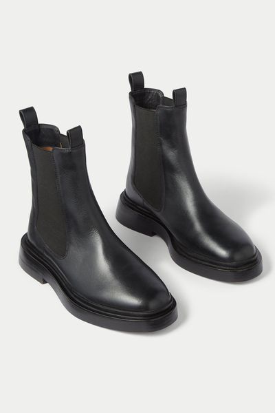 Masham Leather Ankle Boot from Jigsaw