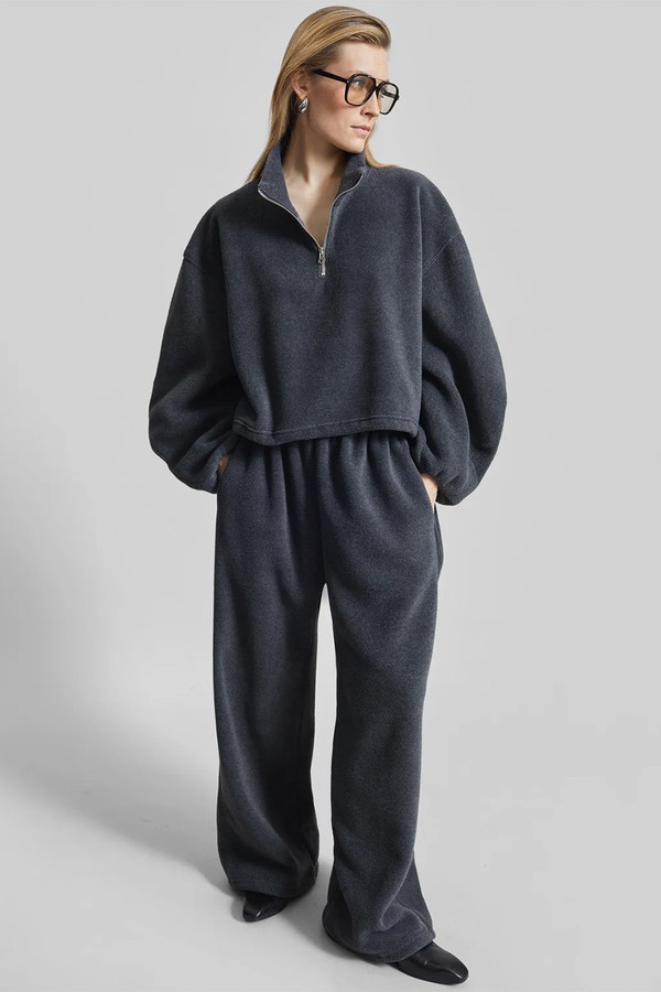 Treveray Fleece Half-Zip Sweatshirt