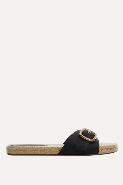 Nani Buckle Slip On Sandals   from Mango 