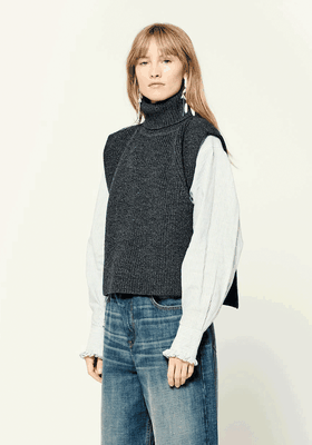 Megan Roll-Neck Sweater Vest from Isabel Marant Étoile