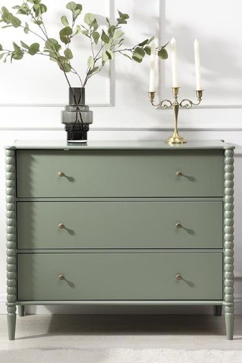 Lyndon Sage Green Bobbin 3 Drawer Chest from Daals