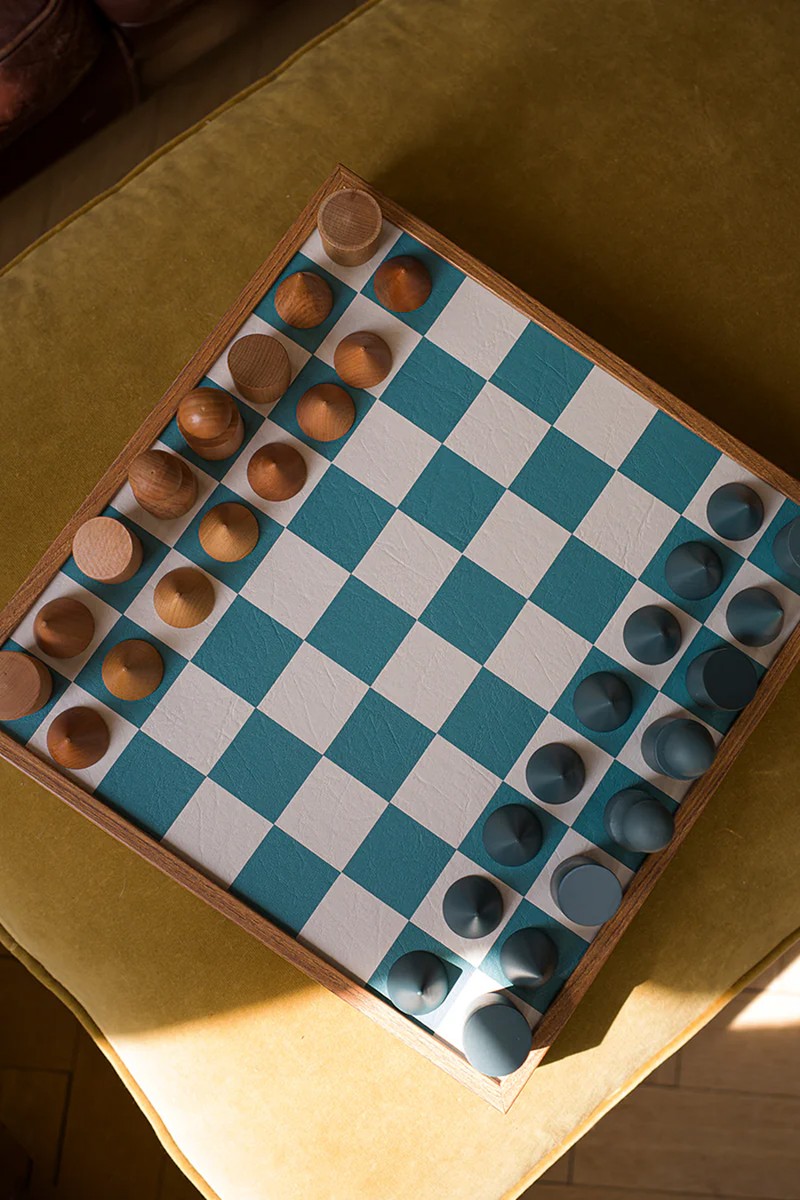 Bauhaus Wooden Chess Set from Manopoulos