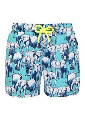 Blue Elephant Swim Shorts from Sunuva