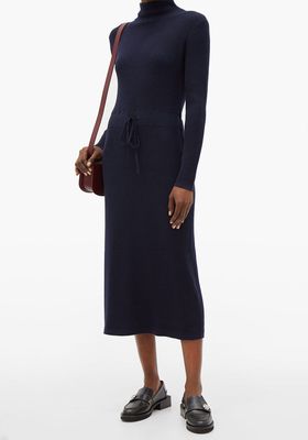 Alma Roll-neck Merino Wool-Knitted Dress from A.P.C.