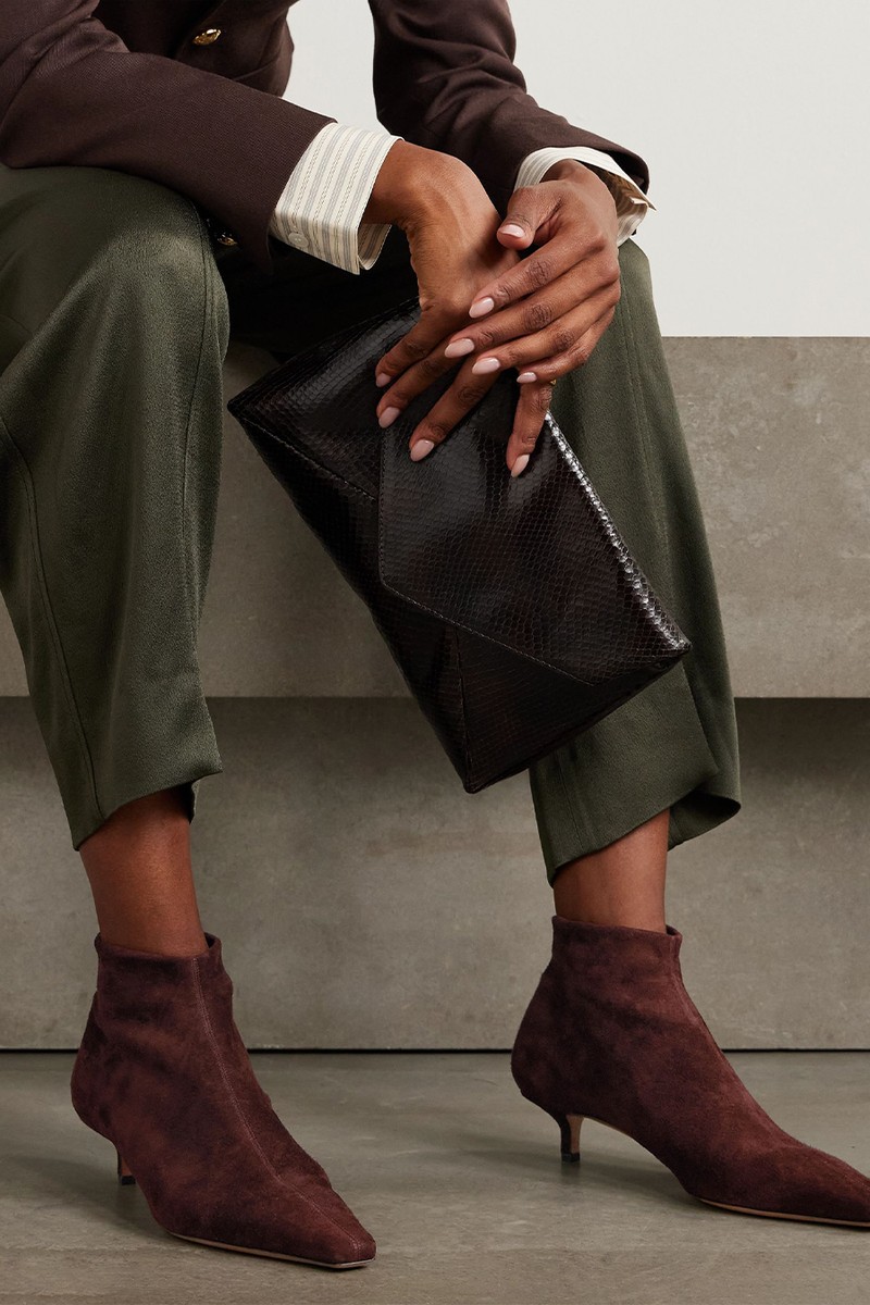 Idra Suede Ankle Boots from Neous