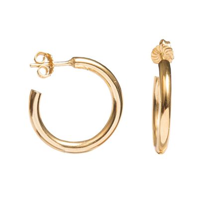 Large Gold Hoop Earrings from Tilly Sveaas