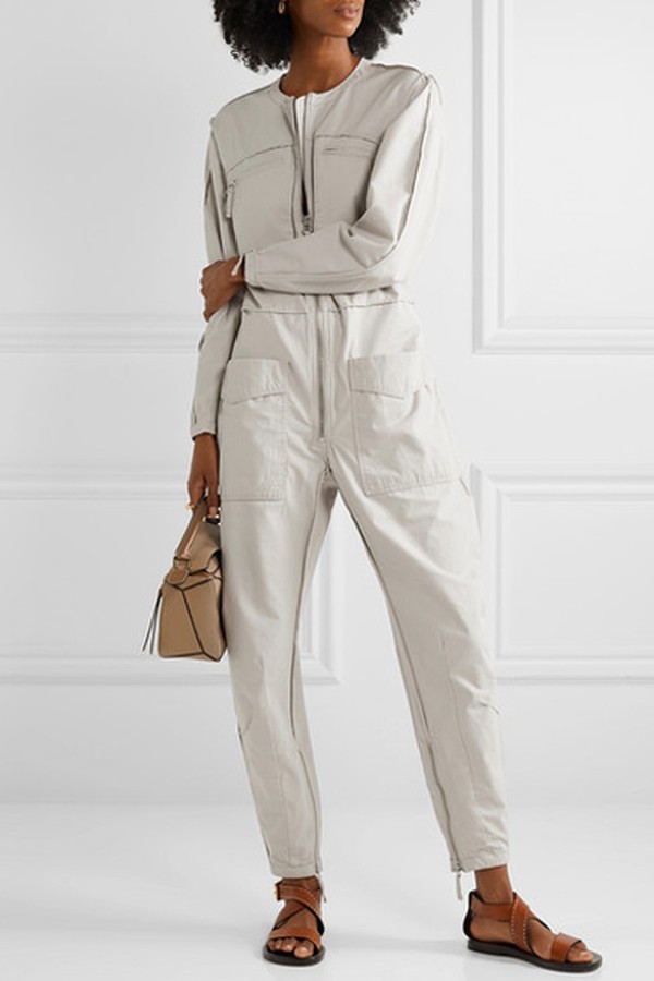 Leiko Cotton Canvas Jumpsuit from Isabel Marant Étoile
