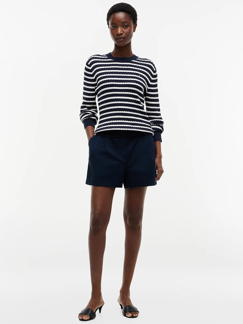 Cable Knit Crew Neck Jumper