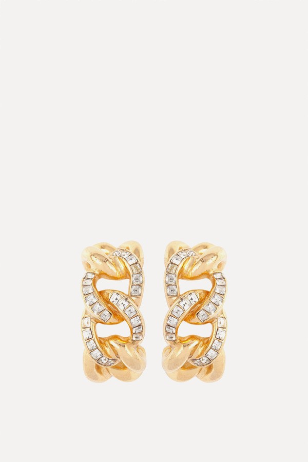 Gold Plated Earring Cuffs from Dior
