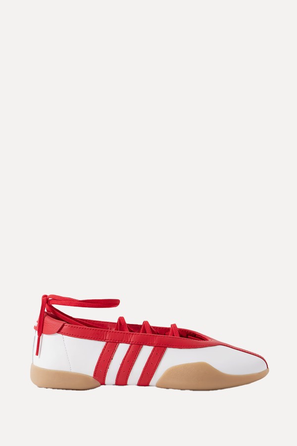 Taekwondo Mei Ballet Leather Sneakers from ADIDAS ORIGINALS