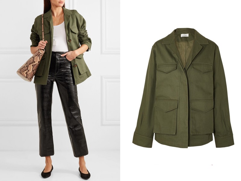 Avignon Cotton-Twill Jacket from Totême