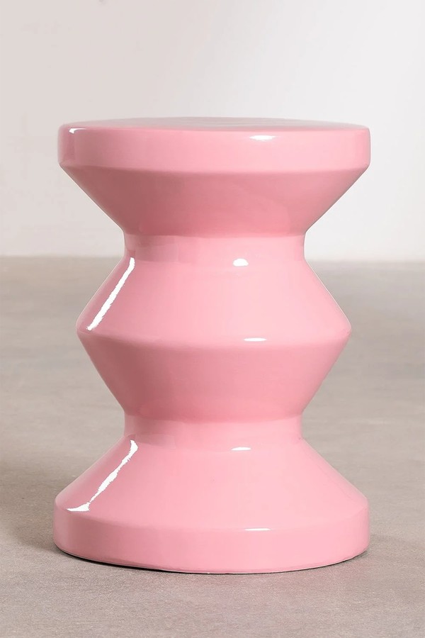 Round Ceramic Side Table Bolöh from Sklum