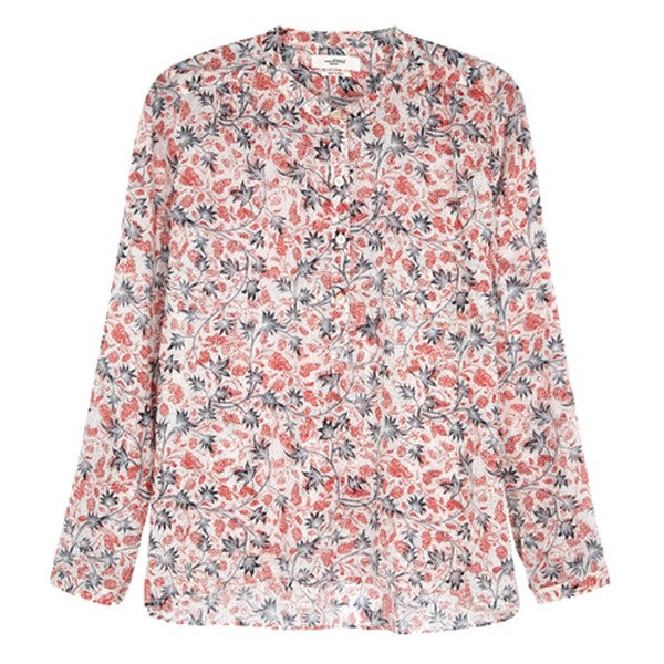 Maria Printed Semi-Sheer Cotton Blouse from Isabel Marant Étoile