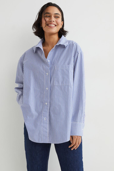 Oversized Cotton Shirt from H&M