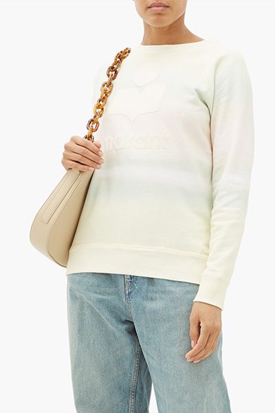 Milly Logo Cotton-Blend Sweatshirt from Isabel Marant