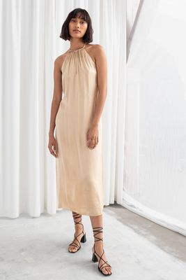 Gathered Halter Dress from & Other Stories