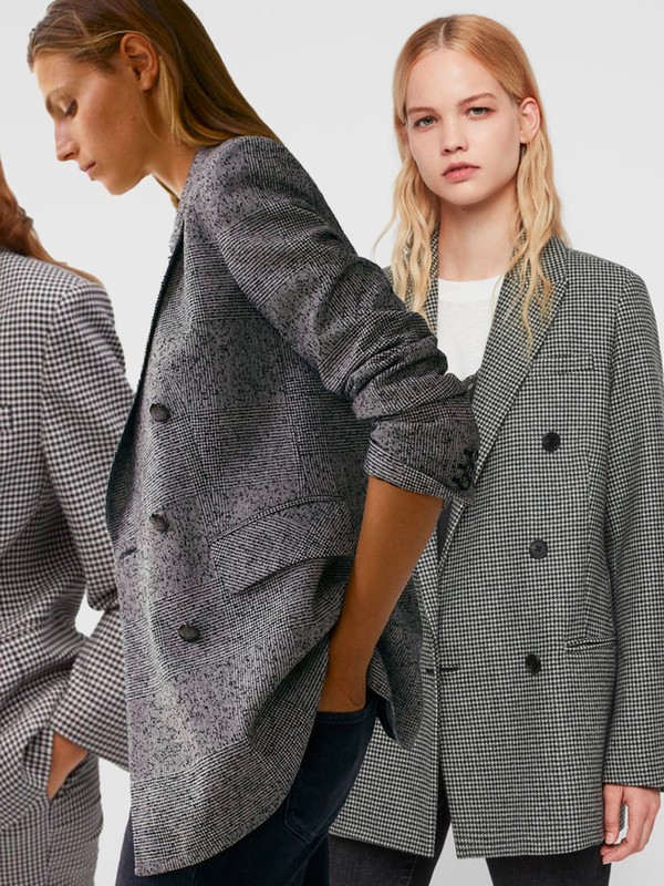 13 Houndstooth Blazers To Wear Now