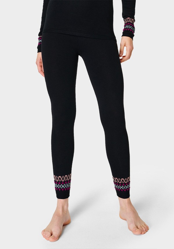 Merino Fairisle Base Layer Legging