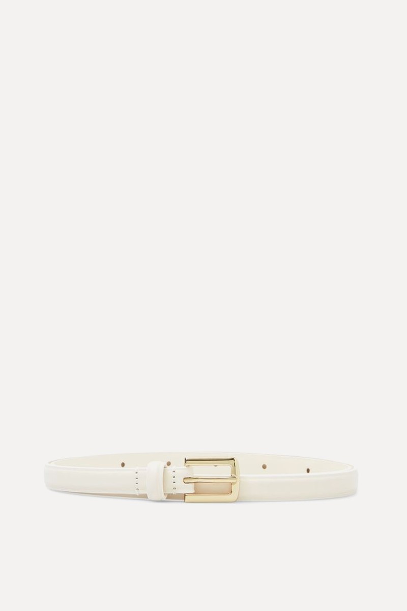 Skinny Leather Belt