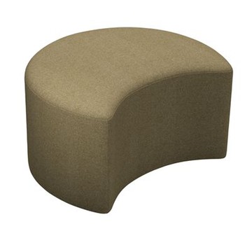 Luna Half Moon Pouffe