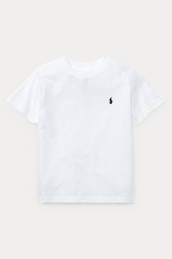 Cotton Jersey Crewneck T-Shirt from Ralph Lauren