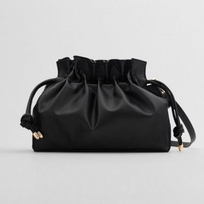 Bucket Bag With Gathering from Zara