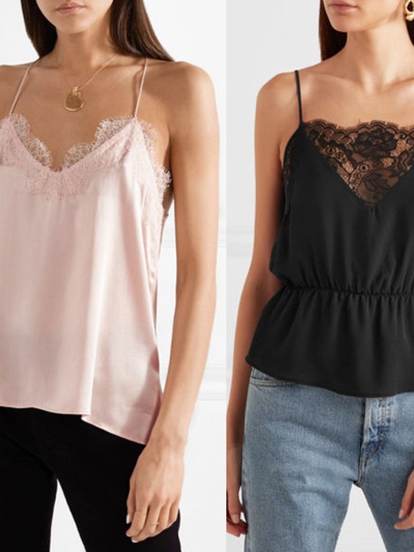 SheerLuxe Essentials: Silk Camis