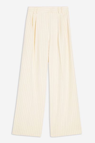 Wide Pinstripe Trouser